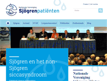 Tablet Screenshot of nvsp.nl